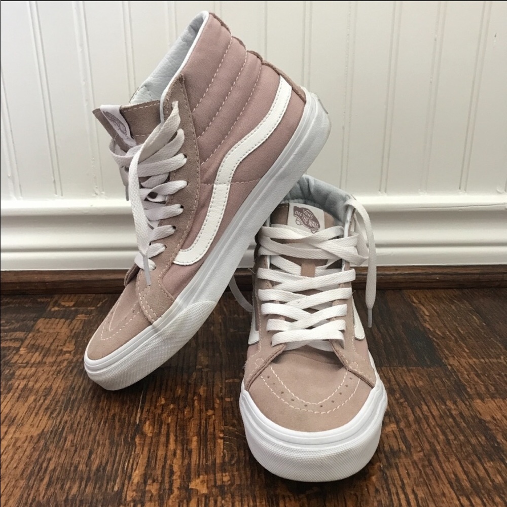 Vans sk8-Hi/ Fawn (dusty rose)/ True White